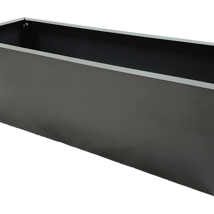 Grey Metal Planter Small