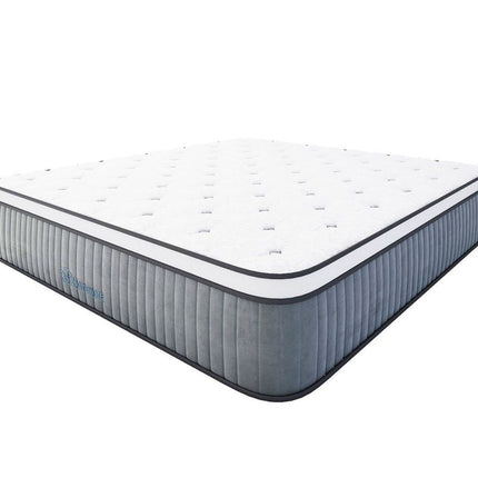 Cooling Gel Seven-Zone Hybrid Tri-Foam Spring Euro Mattress Queen