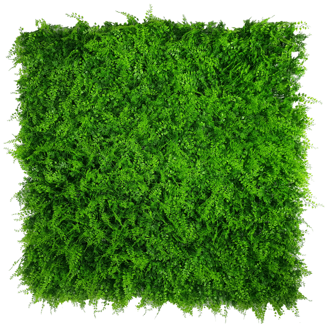 Mediterranean Fern Vertical Garden UV Stabilised 1m X 1m