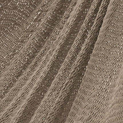 Mayan Legacy Queen Size Outdoor Cotton Mexican Hammock in Dream Sands Colour