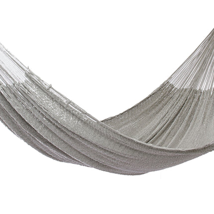 Mayan Legacy Queen Size Outdoor Cotton Mexican Hammock in Dream Sands Colour