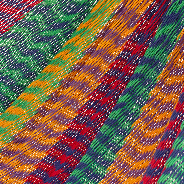 Mayan Legacy Jumbo Size Outdoor Cotton Mexican Hammock in Mexicana Colour